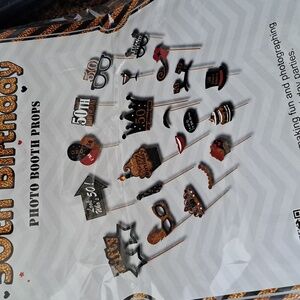 Variety Decorations for 50th Birthday Celebration! Priced to Move